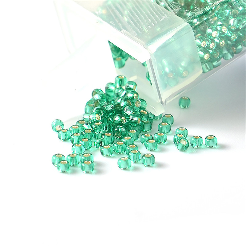 1000pcs 11/0 TOHO รอบลูกปัดเงิ - Seed Bead Tube บทวิจารณ์และราคา