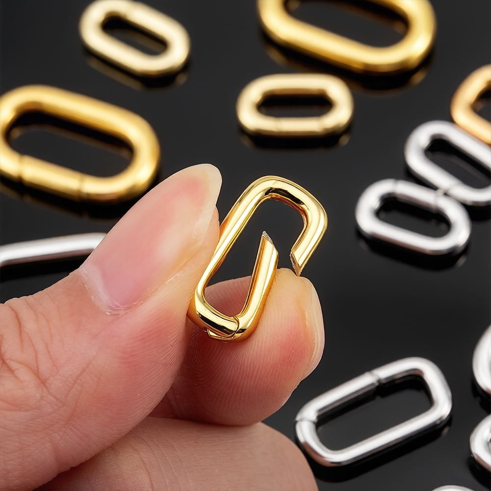 ตัวล็อกสร้อยคอแบบคาราบิเนอร์รู - Jewelry Making Brass บทวิจารณ์และราคา