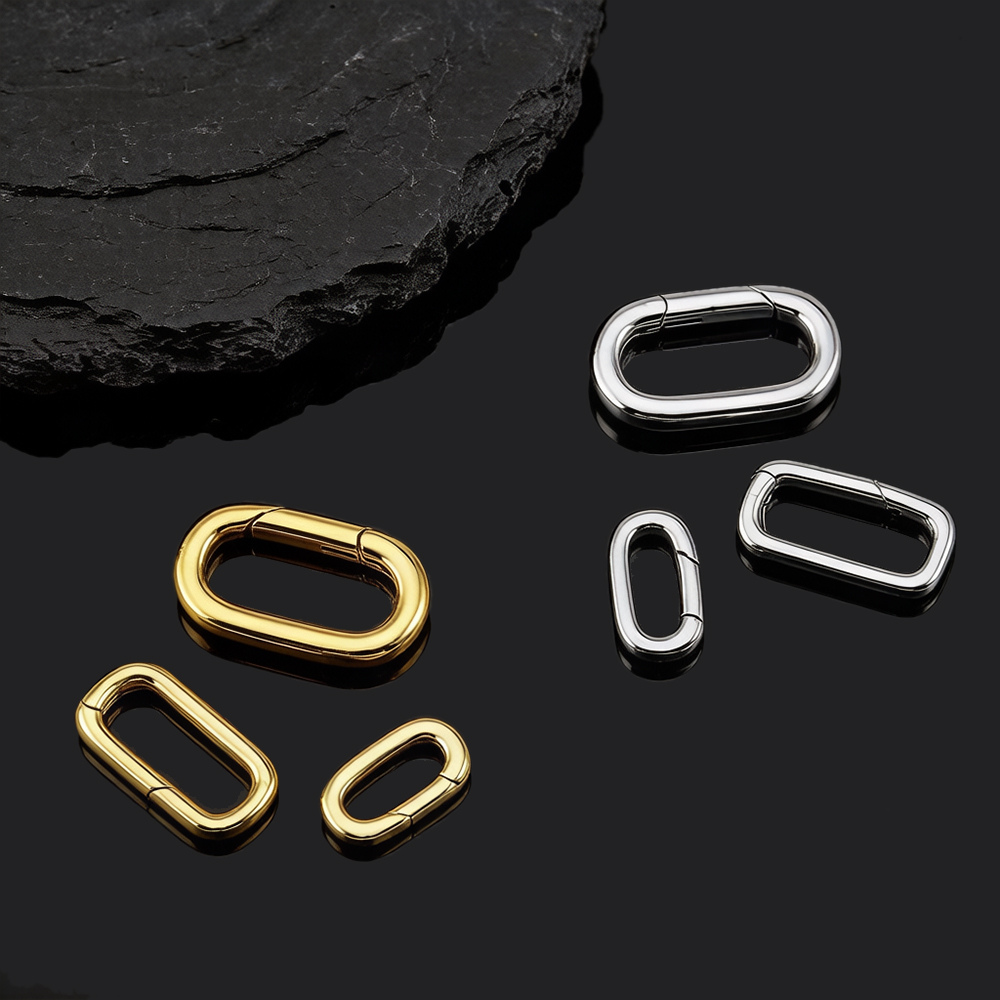 ตัวล็อกสร้อยคอแบบคาราบิเนอร์รู - Jewelry Making Brass บทวิจารณ์และราคา