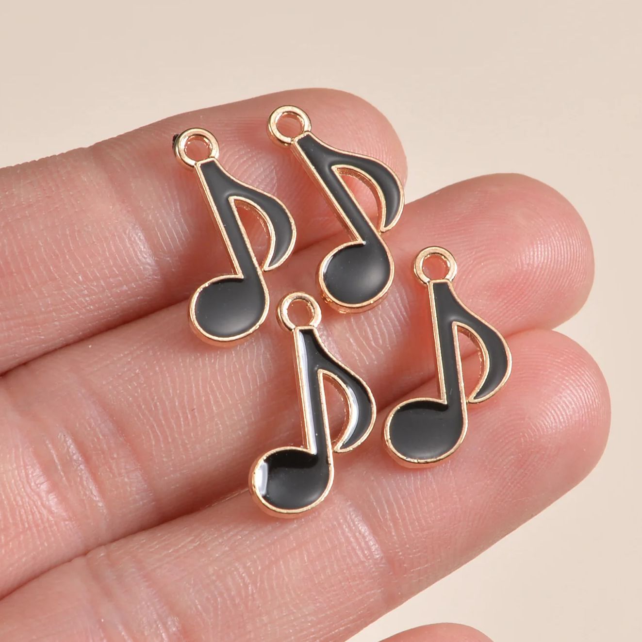 50pcs 12x20 มม.น่ารักเคลือบ Mu - Jewelry Making Notes บทวิจารณ์และราคา