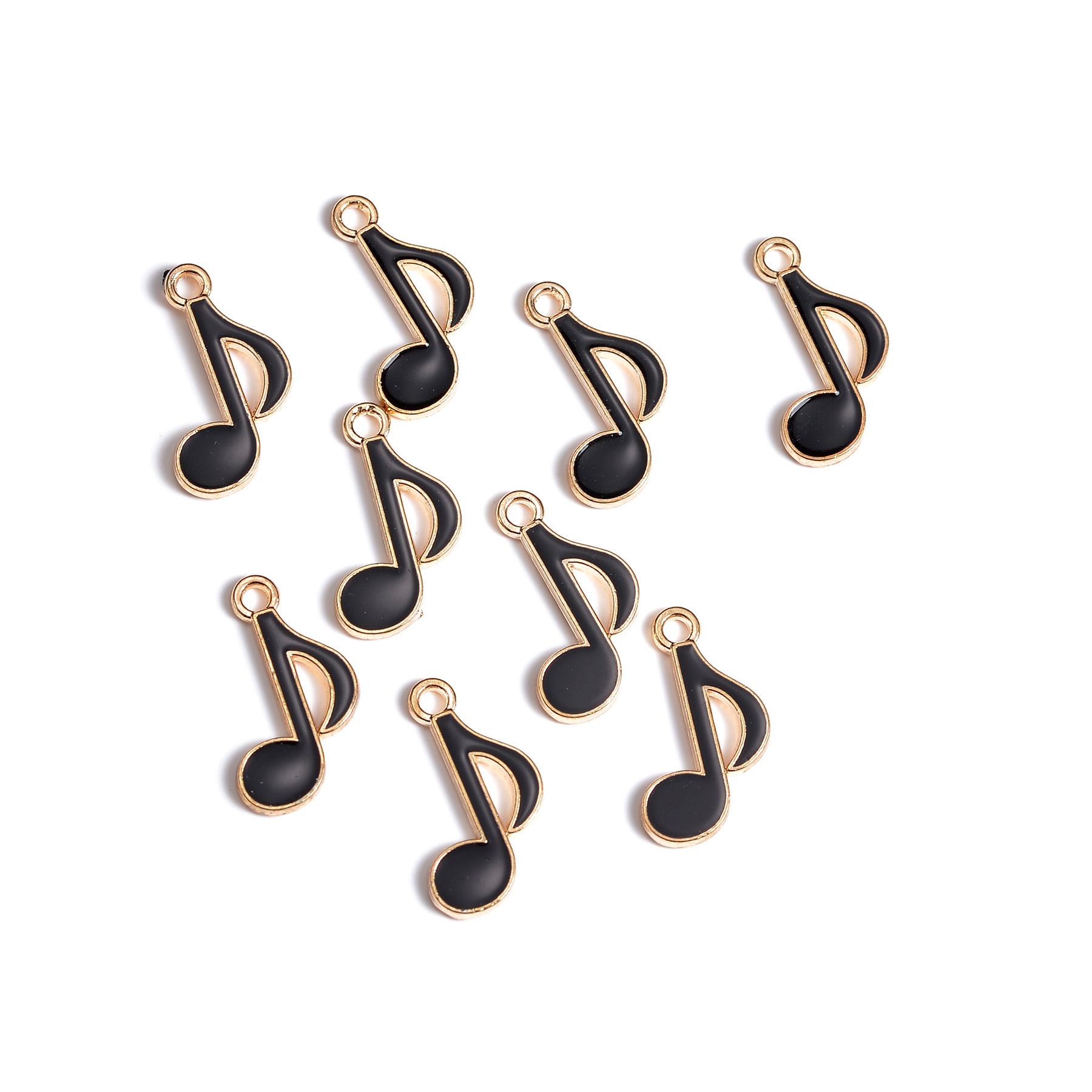 50pcs 12x20 มม.น่ารักเคลือบ Mu - Jewelry Making Notes บทวิจารณ์และราคา