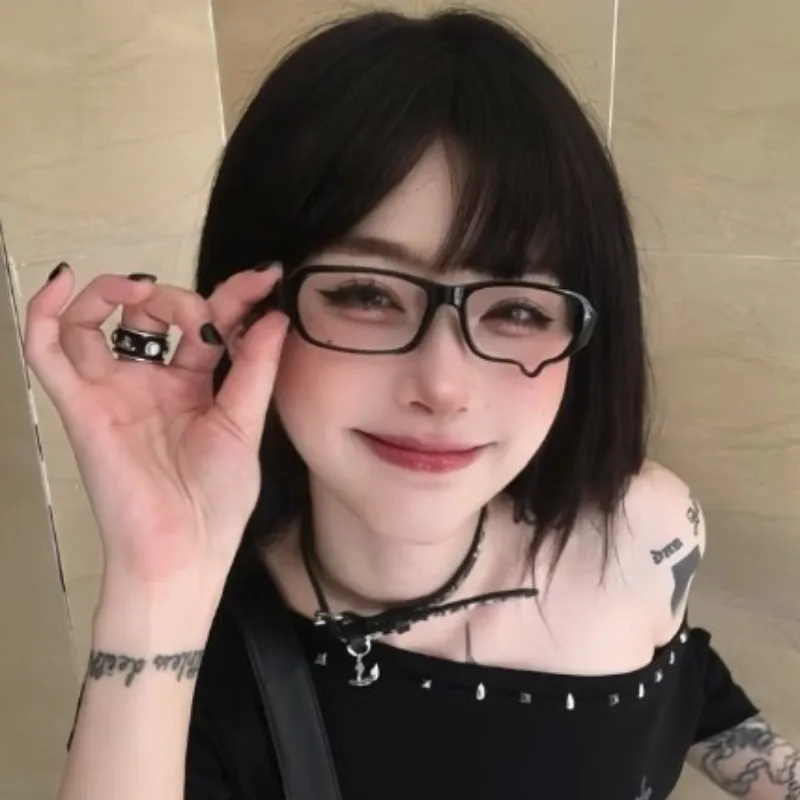 อะนิเมะ Y2K คอสเพลย์แว่นตาไม่ม - Jewelry Making Glasses บทวิจารณ์และราคา