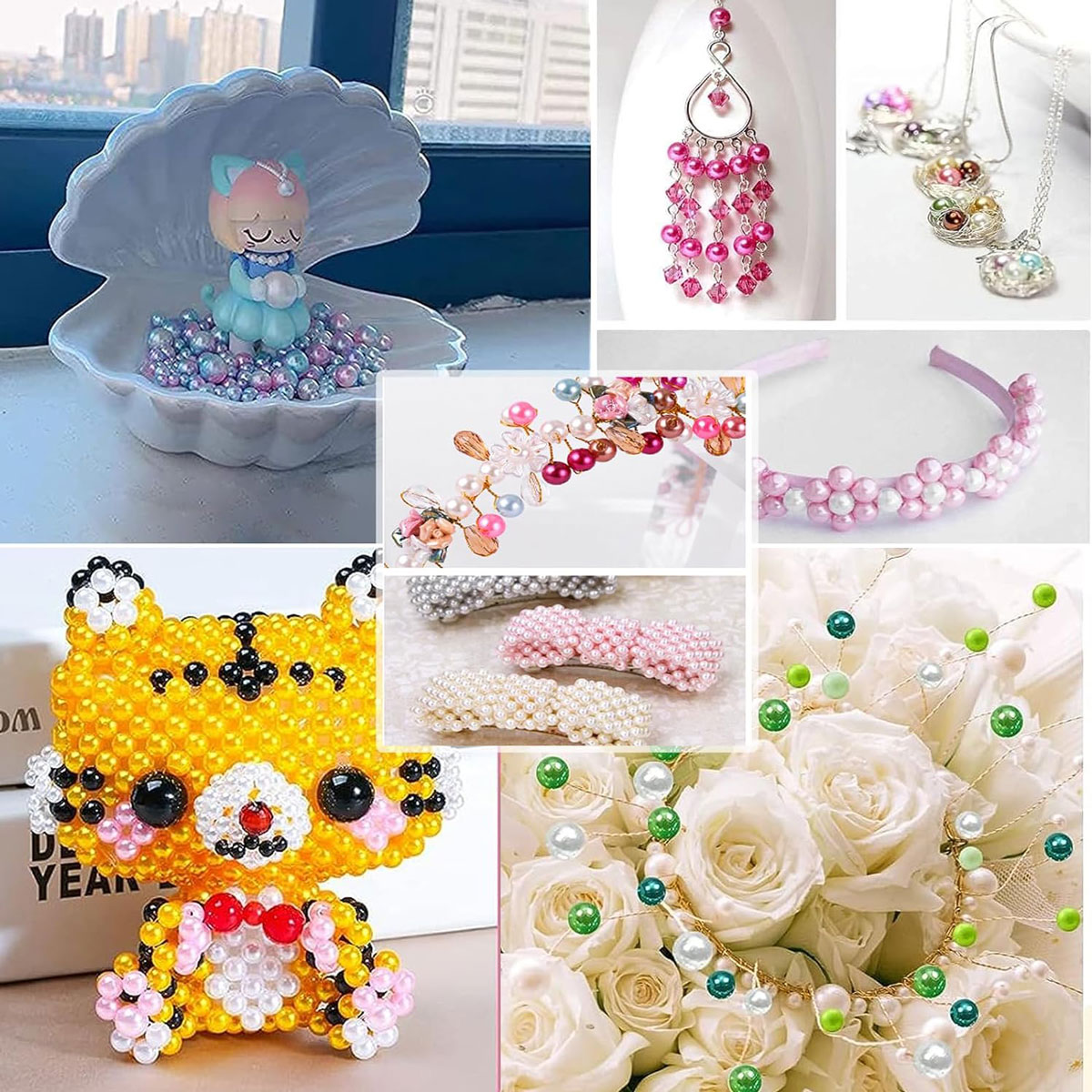 2400ชิ้นเครื่องประดับมุก48ช่อง - Jewelry Making For Beginners บทวิจารณ์และราคา